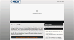 Desktop Screenshot of mixitusa.com