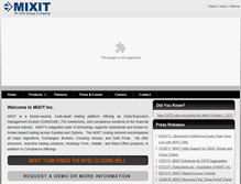 Tablet Screenshot of mixitusa.com